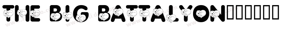 The big Battalyon字体转换